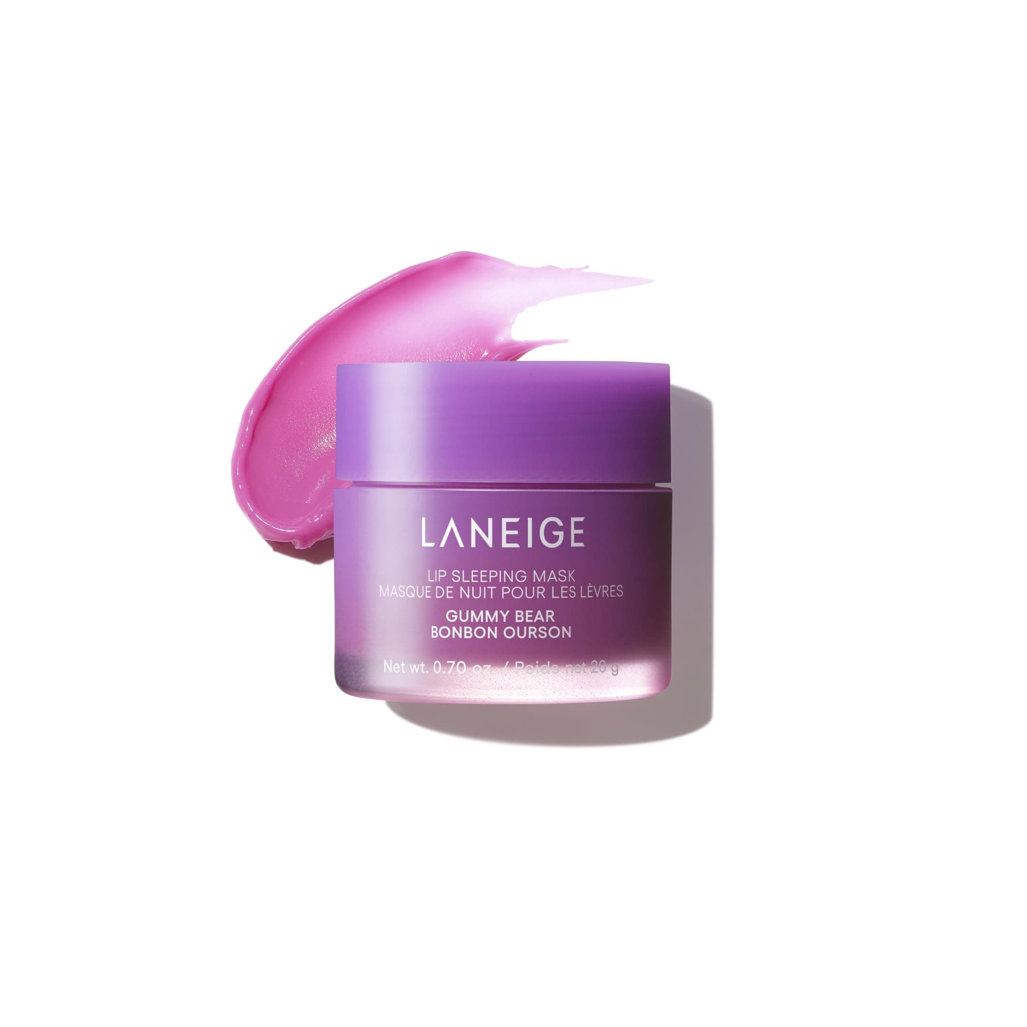 Laneige Lip Sleeping Mask | Moisturizing Lip Treatment with Vitamin C + Shea Butter for Soft Hydrated Lips | Overnight Repair | Lip Balm For Dry Chapped Lips| Lasting Hydration