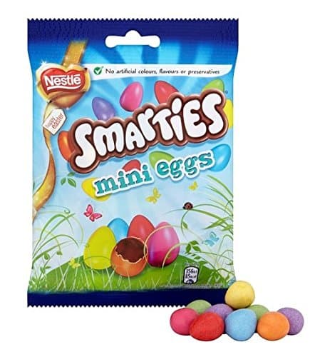 Nestle Smarties Mini Eggs Bag 100g (Pack of 6)