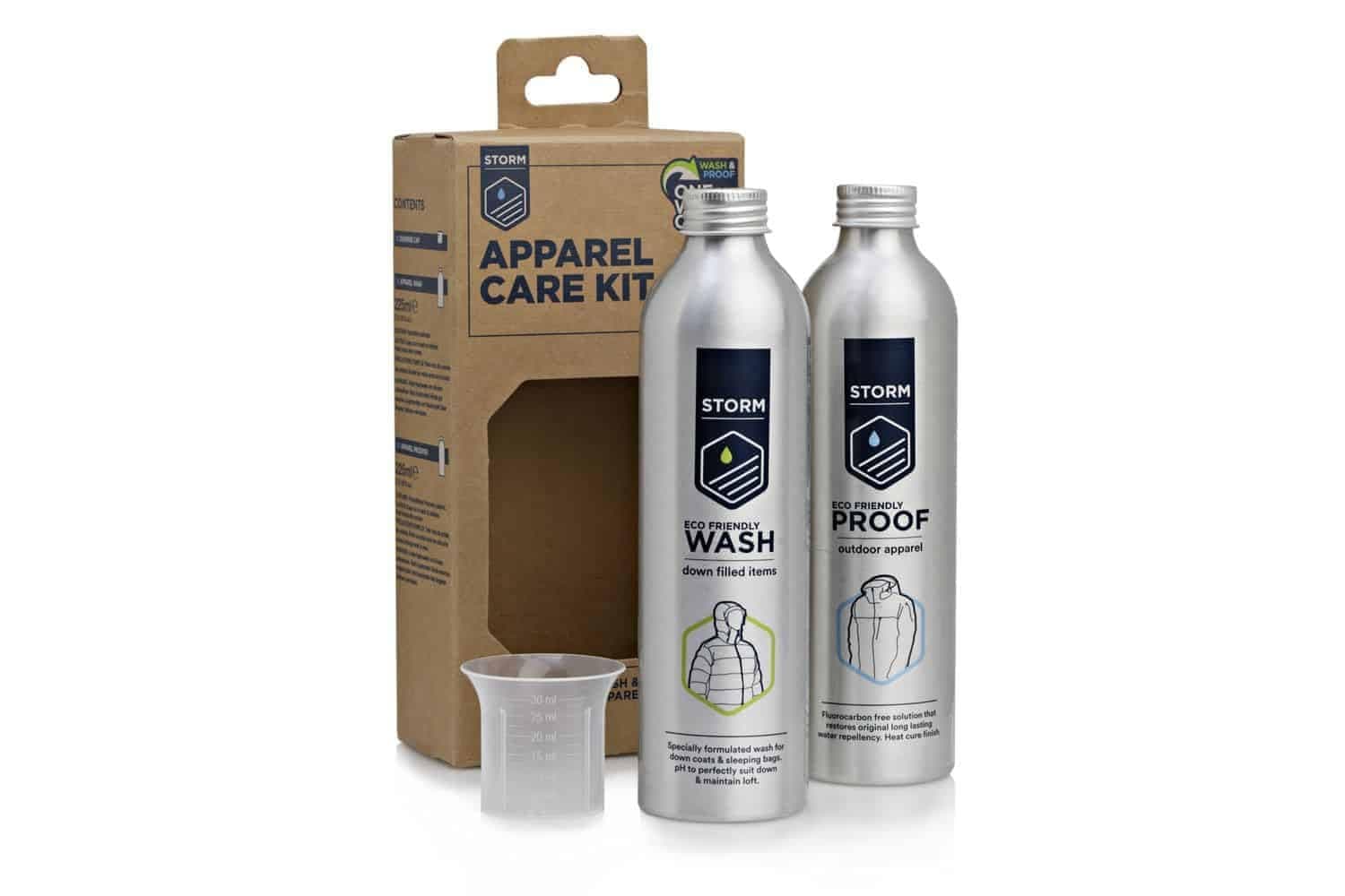 Storm Apparel Care Kit - Eco Friendly Wash & Proof Kit