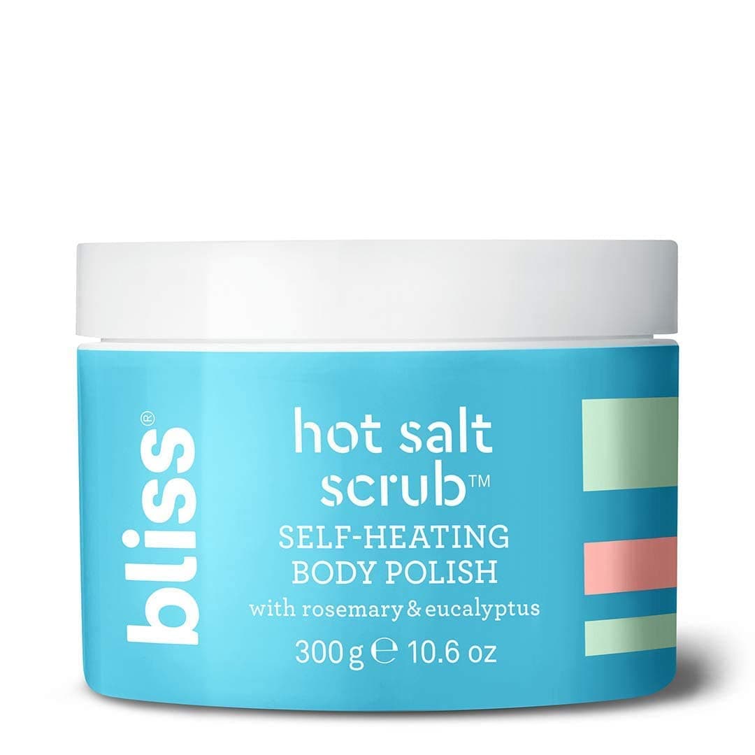 Hot Salt Scrub, Self-Heating Body Polish | Warming Scrub to Exfoliate, Heal, and Smooth Skin | Straight-from-the Spa | Paraben Free, Cruelty Free | 10.6 oz
