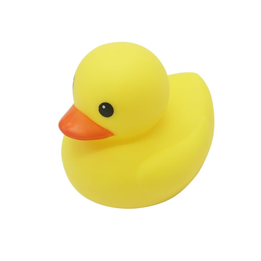 MYLIFEUNIT 4 inch Yellow Rubber Bath Ducks for Child