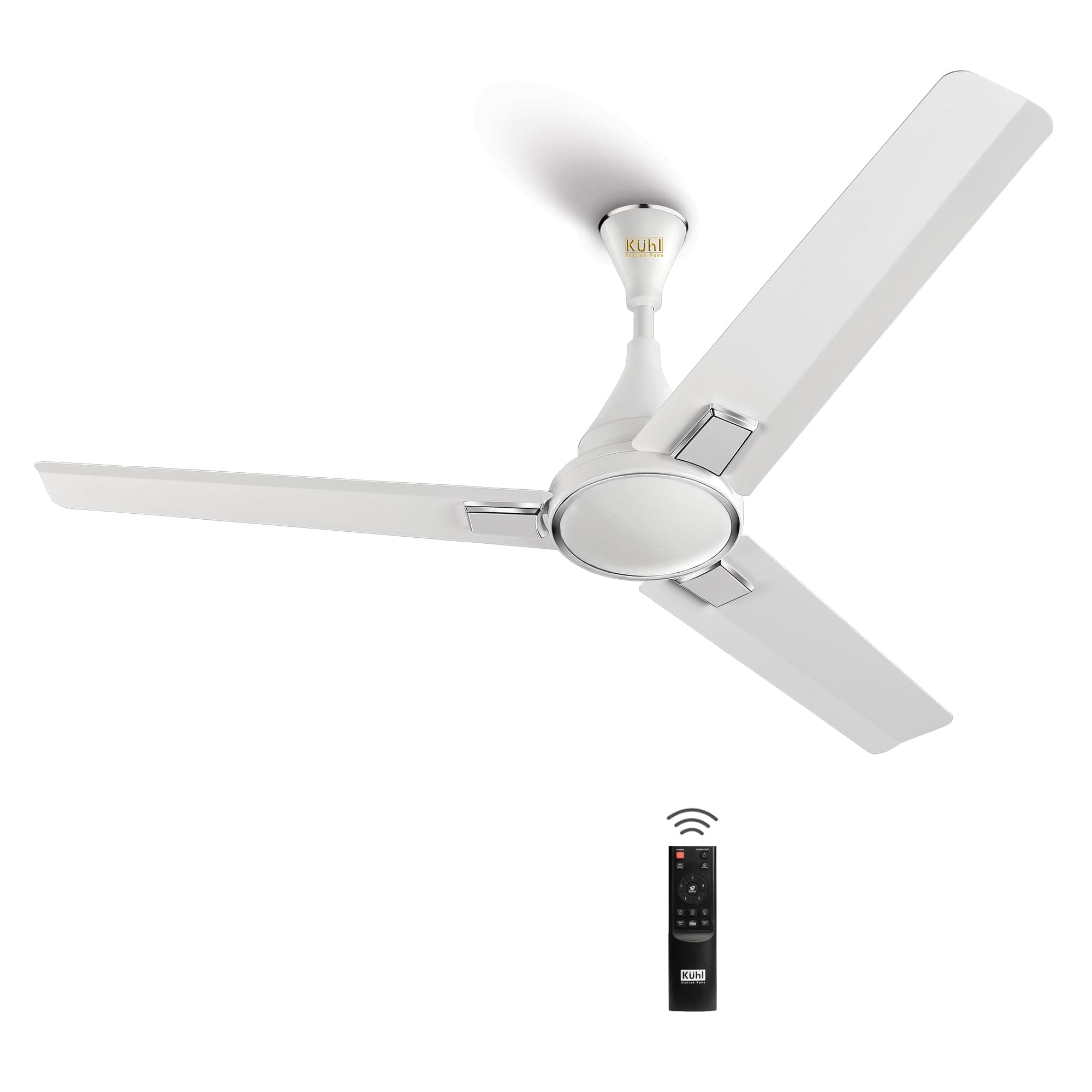 - Prima A5 1200Mm Bldc Ceiling Fan With Remote | Inr 300 Off On Exchange | BEE 5 Star Rated | High Airflow | Saves Up To 65% Electricity | 5-Year Warranty | White