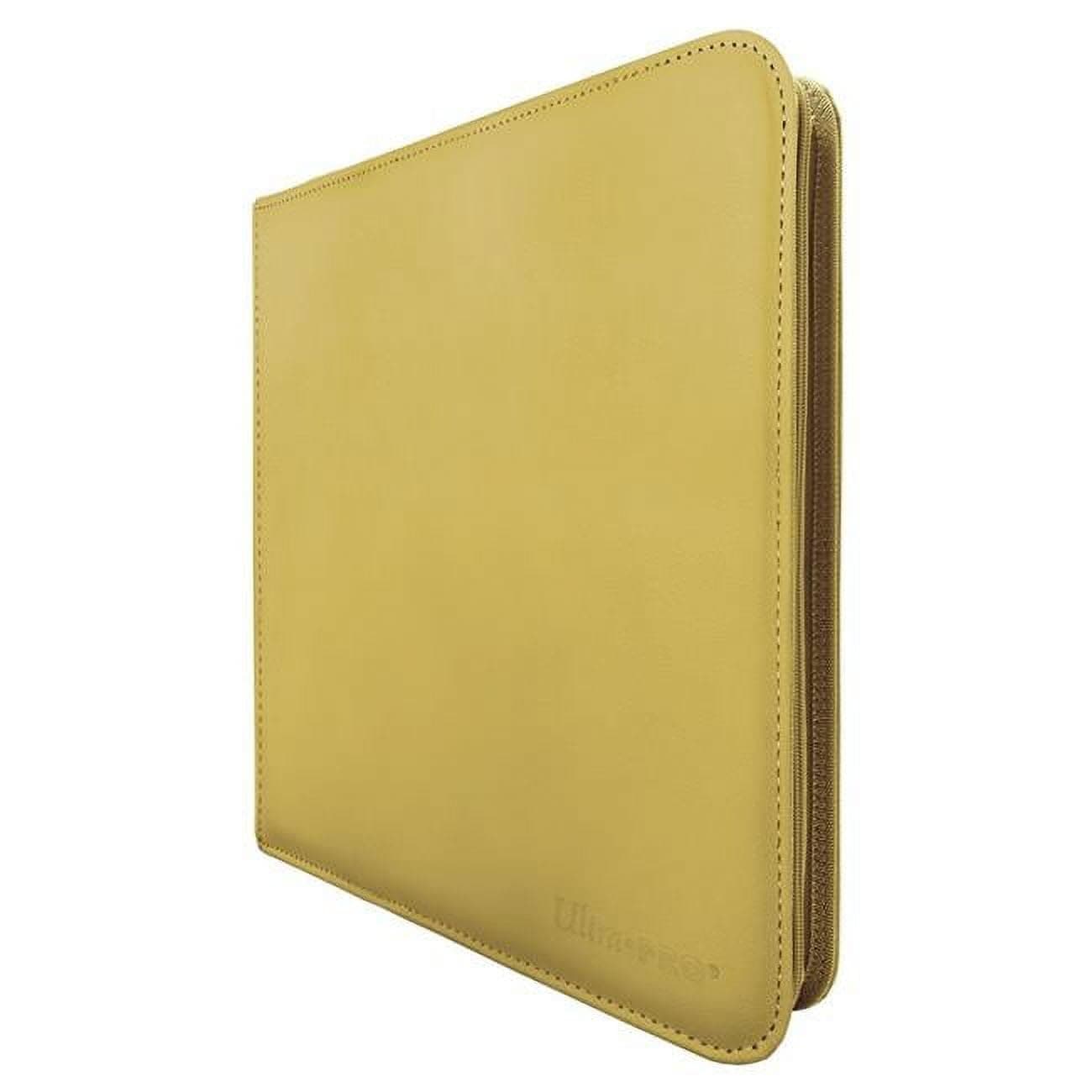 UP - 12-Pocket Zippered Pro Binder - Yellow