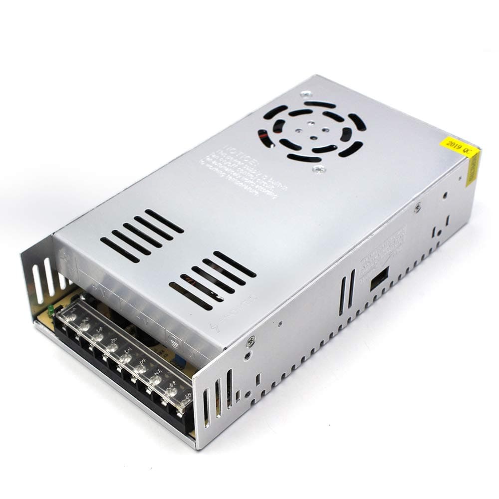 12V 30A 360W, DC Universal Regulated Switching Power Supply, Converter AC 110/220V to DC 12 Volt LED Driver, Transformer, Adapter for LED Strip Light, 3D Printer, Radio, Computer Project