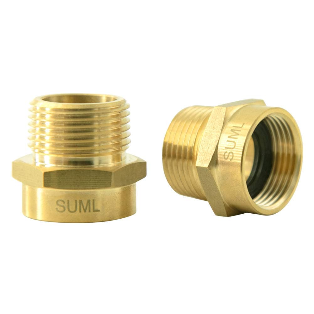 3/4” G Thread (BSP) Female x 3/4” NPT Male Connector