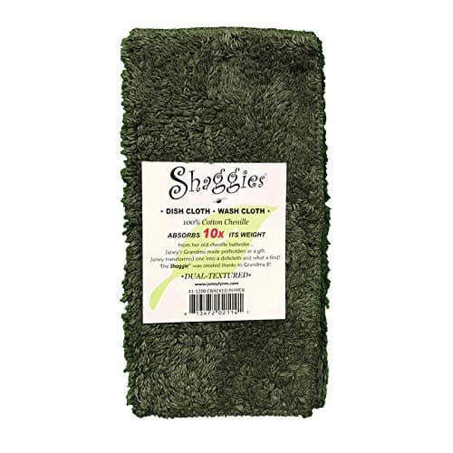 Janey Lynn's DesignsShaggies Cracked Pepper Cotton Multipurpose Dishcloth 2 pk
