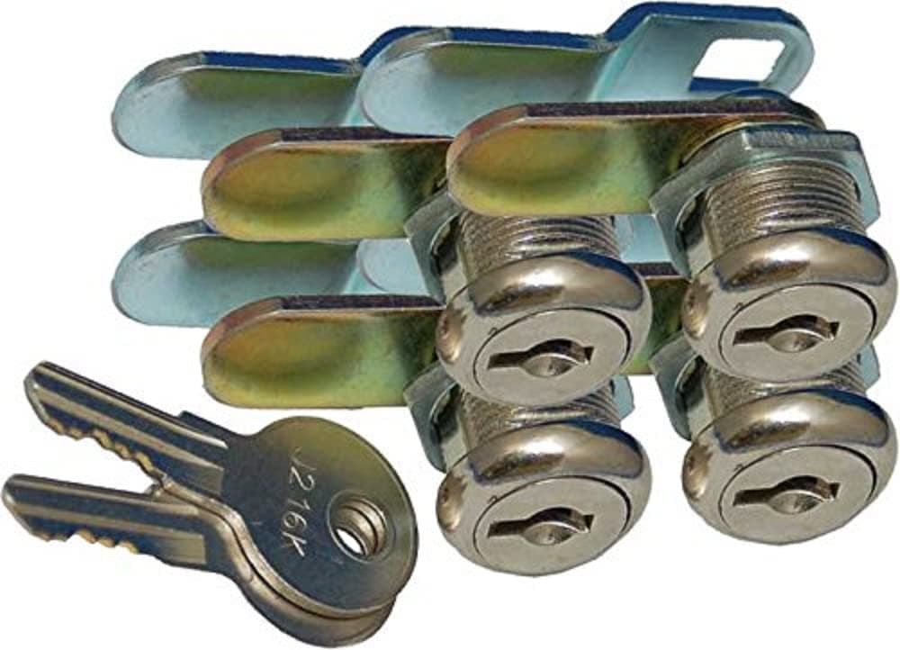 1011.1160 18-3310 5/8" Keyed Camlock- Pack of 4
