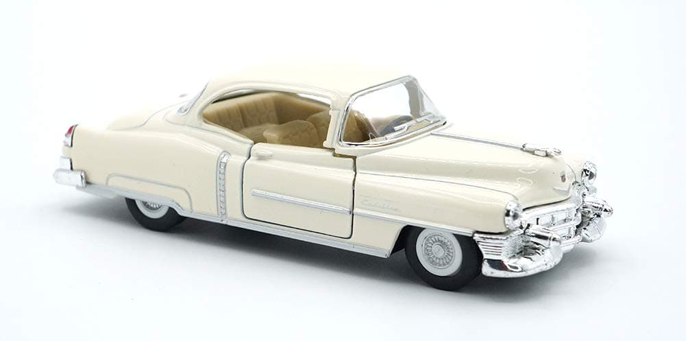 Kinsmart 1953 Series 62 Eggshell White 2 Door Coupe 1/43 O Scale Diecast Car