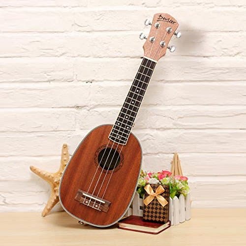 SOUND HOUSE 116 21 Inch Deviser Pineapple Shape Sapele Ukulele UK21-35