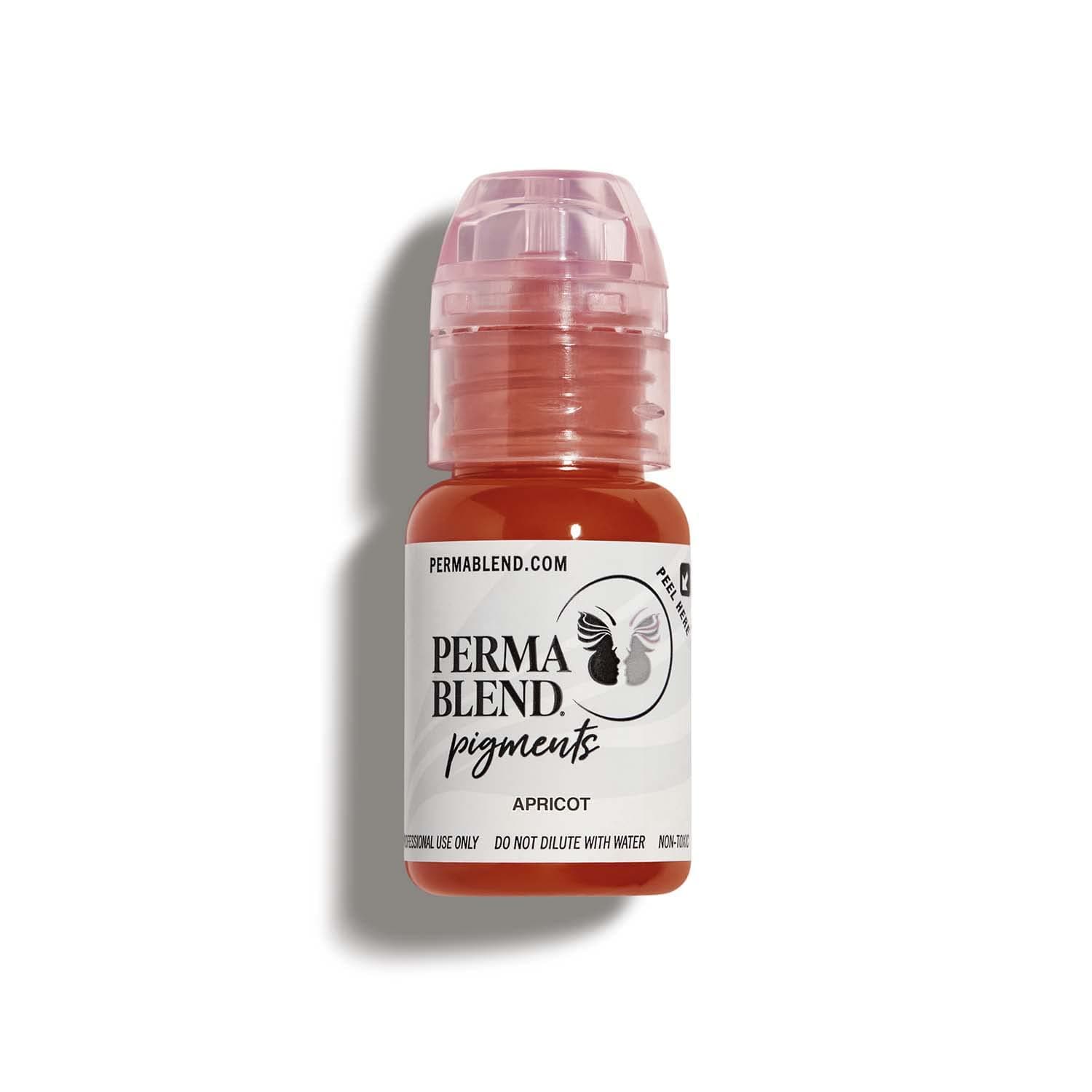 Apricot - Orange Based Tattoo Ink for Permanent Makeup - Lip Blush Microblading Ink to Enhance Color - Lip Blushing & Tattoo Supplies - Vegan (0.5 oz)