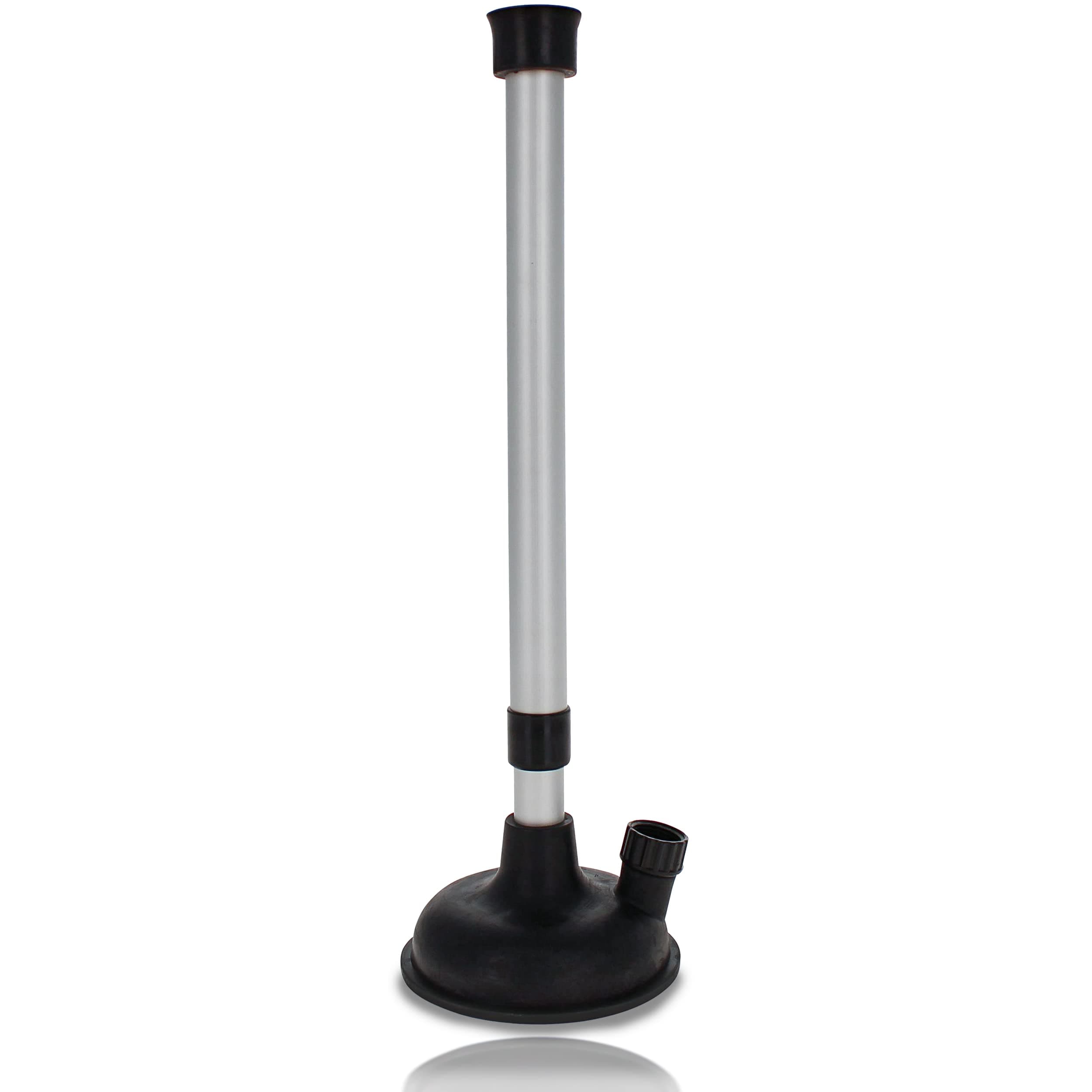 Boat Motor Flusher Round Circular Cup Muff Plunger with Hose Fitting Flush Kit – Marine Inboard Engine Flushing