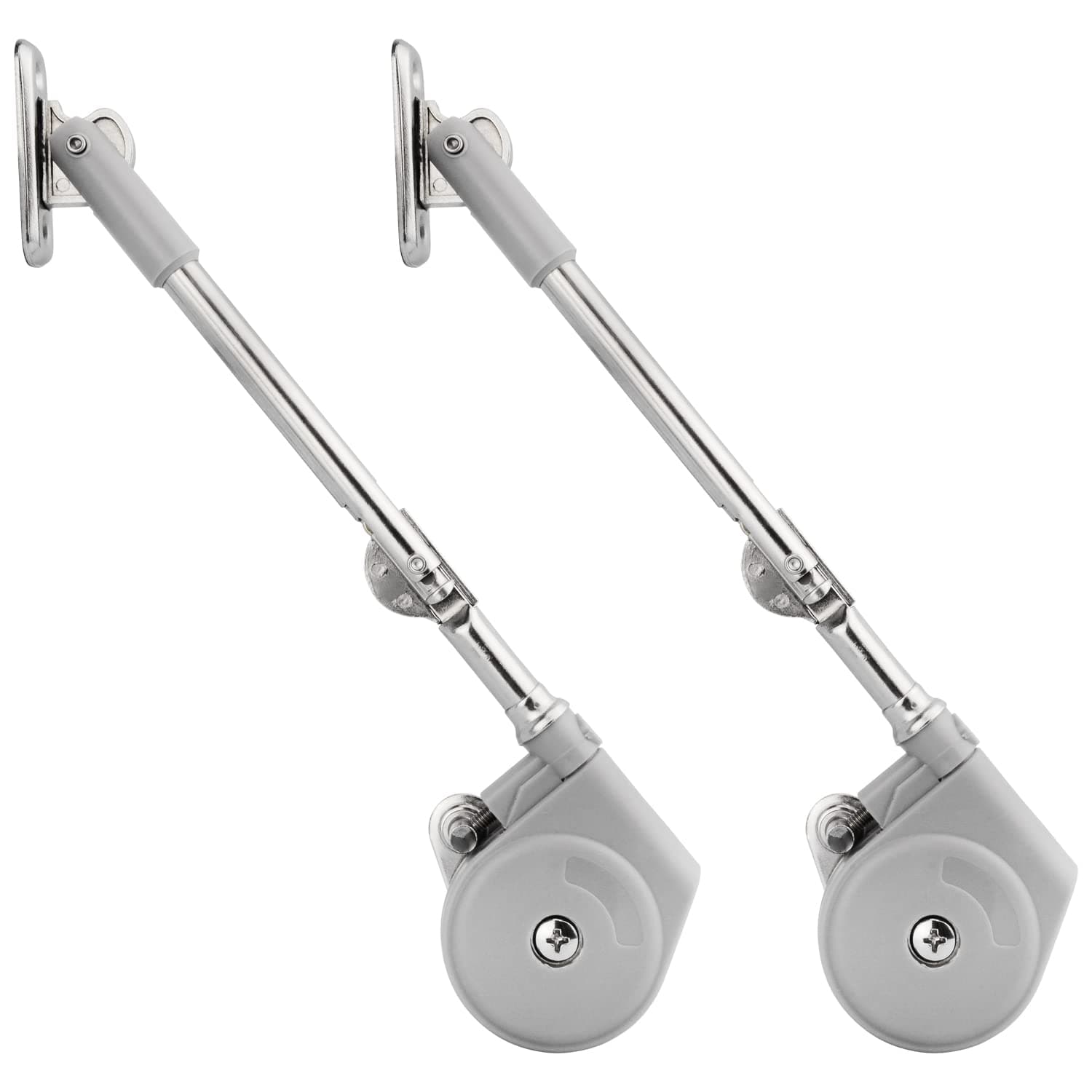 Lid Stay 105 Degree Open with Soft Close, Lid Support for Toy Box and Upward Top-Opening Flap Doors, Easy to Install,Comes with Original Design Installation Card (Pack of 2)