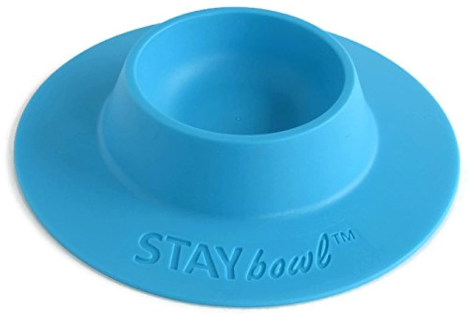 Tip-Proof Ergonomic Pet Bowl for Guinea Pig and Other Small Pets; 1/4-Cup Size; Sky Blue