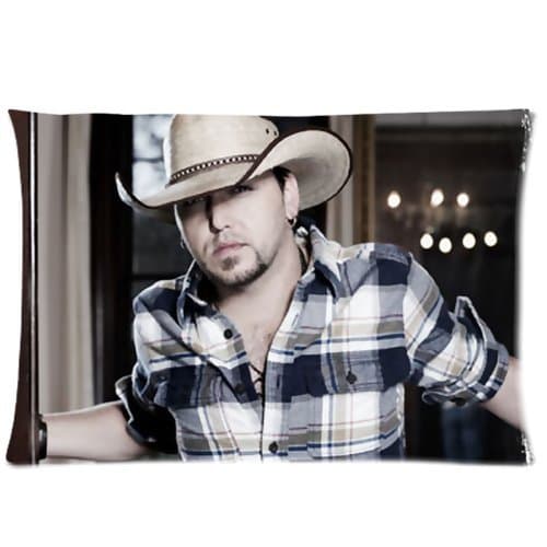 Jason Aldean Pillowcase Covers Standard Size 20"x30" CC3420