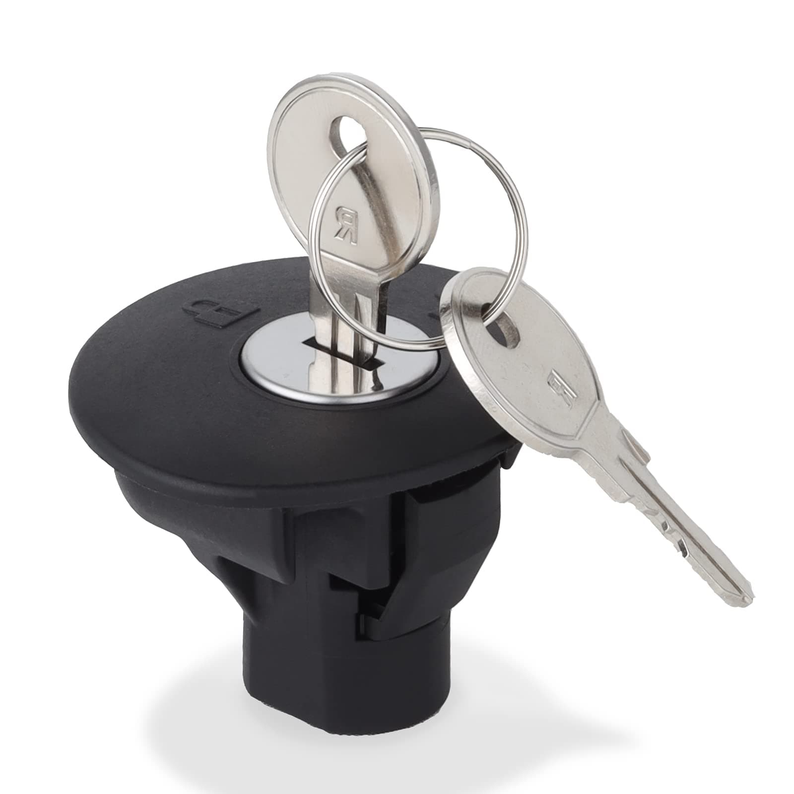 Locking Gas Cap, Gas Cap Lock for Ford Edge F150 Escape Expedition Explorer Fiesta Flex Focus Fusion Taurus Fiesta Lincoln MKS MKT MKZ Navigator Mercury Milan Mariner and More Lock Fuel Cap