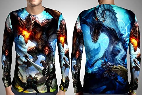 MAZESCAPE Monster Hunter Custom Fullprint Sublimation Tshirt