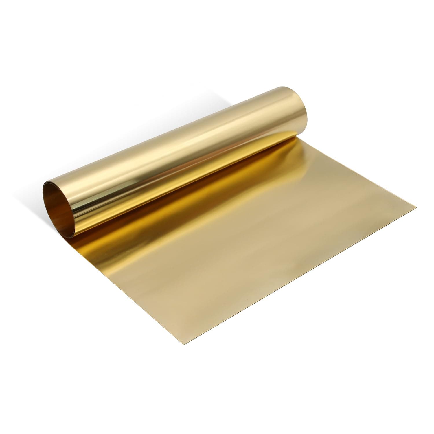 Brass Sheet Roll, Gold Foil Sheets-1000mm x 300mm x 0.1mm Thin Brass Metal Foil for DIY, Jewelry Making, Hobby Projects