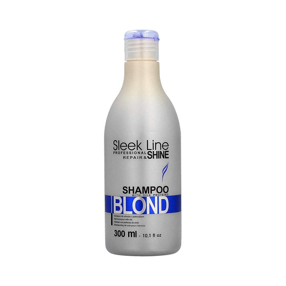 STAPIZ Sleek Line Blond Shampoo with silk 300ml