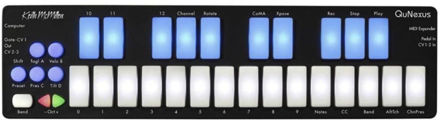 Keith McMillen - K-708 Qu Nexus Smart Sensor Keyboard Controller
