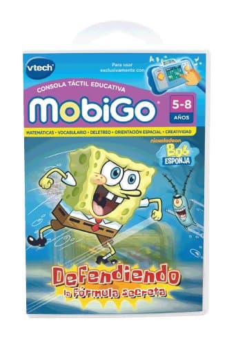 VTech Spanish Juego MobiGo Spongebob - En Espanol