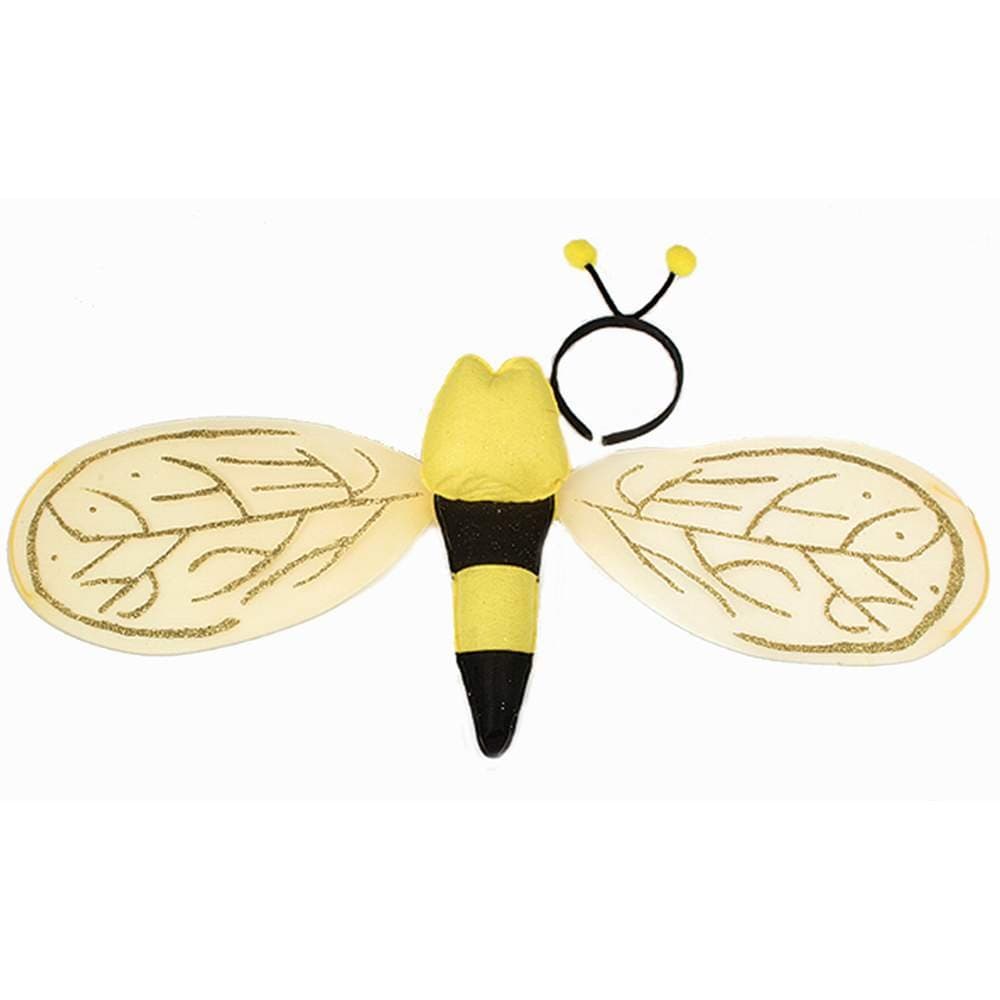 Jacobson Hat Company Bee Wing with Headband Set, 32 x 13