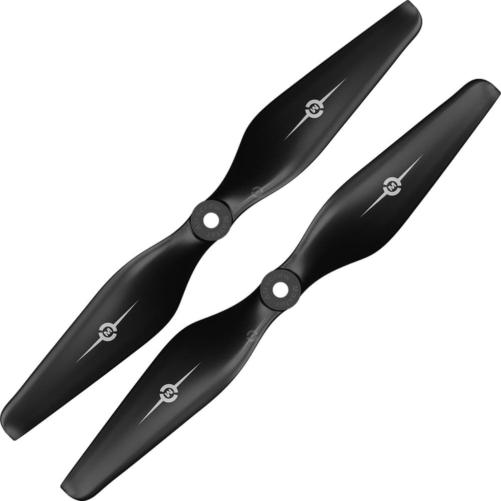 Performance 1045 Black Multi-Rotor Drone Propellers - MR Series - 10x4.5 Prop Set x2