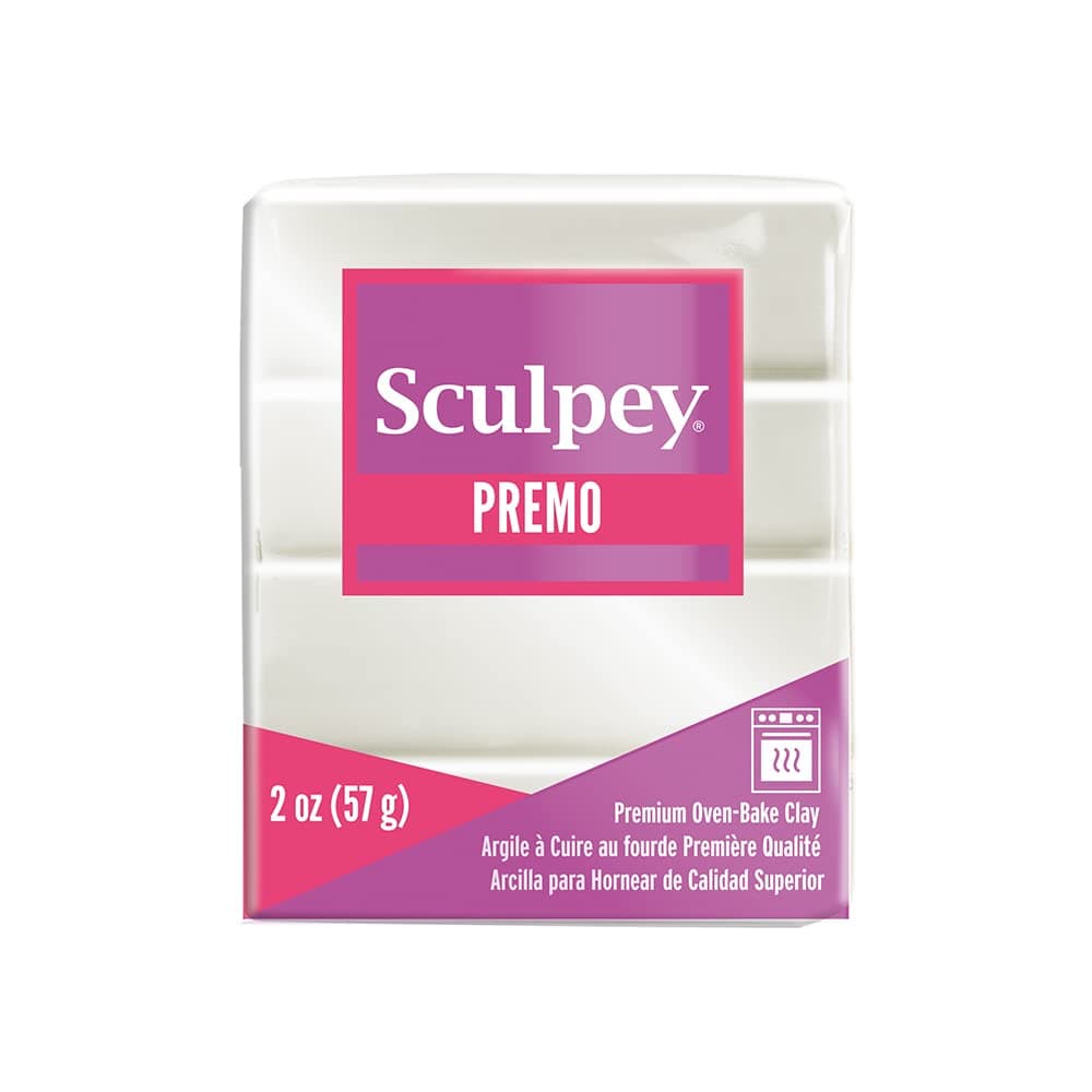 Sculpey Polyform Sculpey Premo! Sculpey Polymer Clay 2 Oz: Pearl
