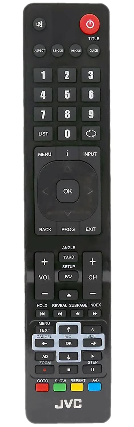 RM-C3174 504Q2220104 Remote Control for JVC LCD TVs.