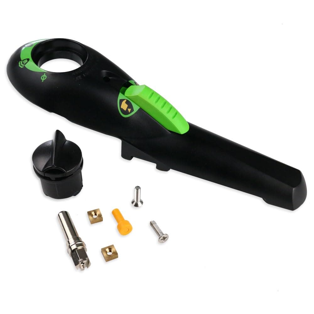 Replacement Upper Handle for Complete Fagor Pressure Cooker compatible with Fagor Rapid Express 99 Complete Metric 6mm, Includes Chimney Nuts Pressure Valve, Green Push Button