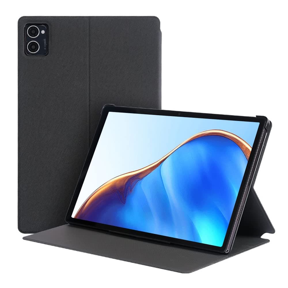 Case for CHUWI Hipad XPro Tablet 10.51", Ultra Thin PU Leather Slim Multi-Viewing Angles Stand Folio Protective Case Cover with Auto Wake/Sleep for CHUWI Hipad XPro Tablet (Black)