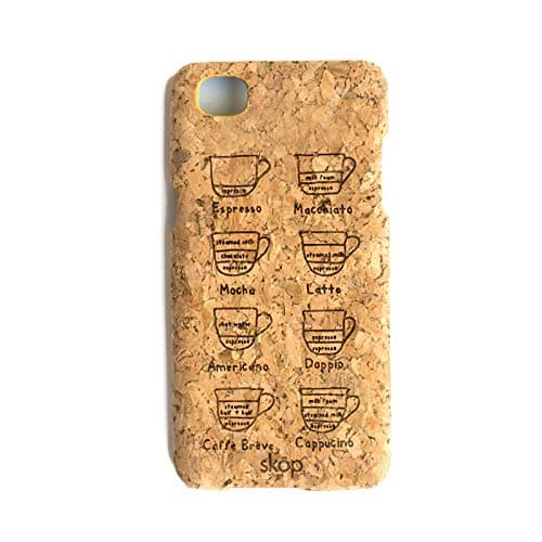 iPhone 7 Plus | iPhone 8 Plus Cork case. Coffe Cup elegant & functional design., unique & protective case. Premium flexible material. Scratch resistant. For iPhone 7 Plus | iPhone 8 Plus.