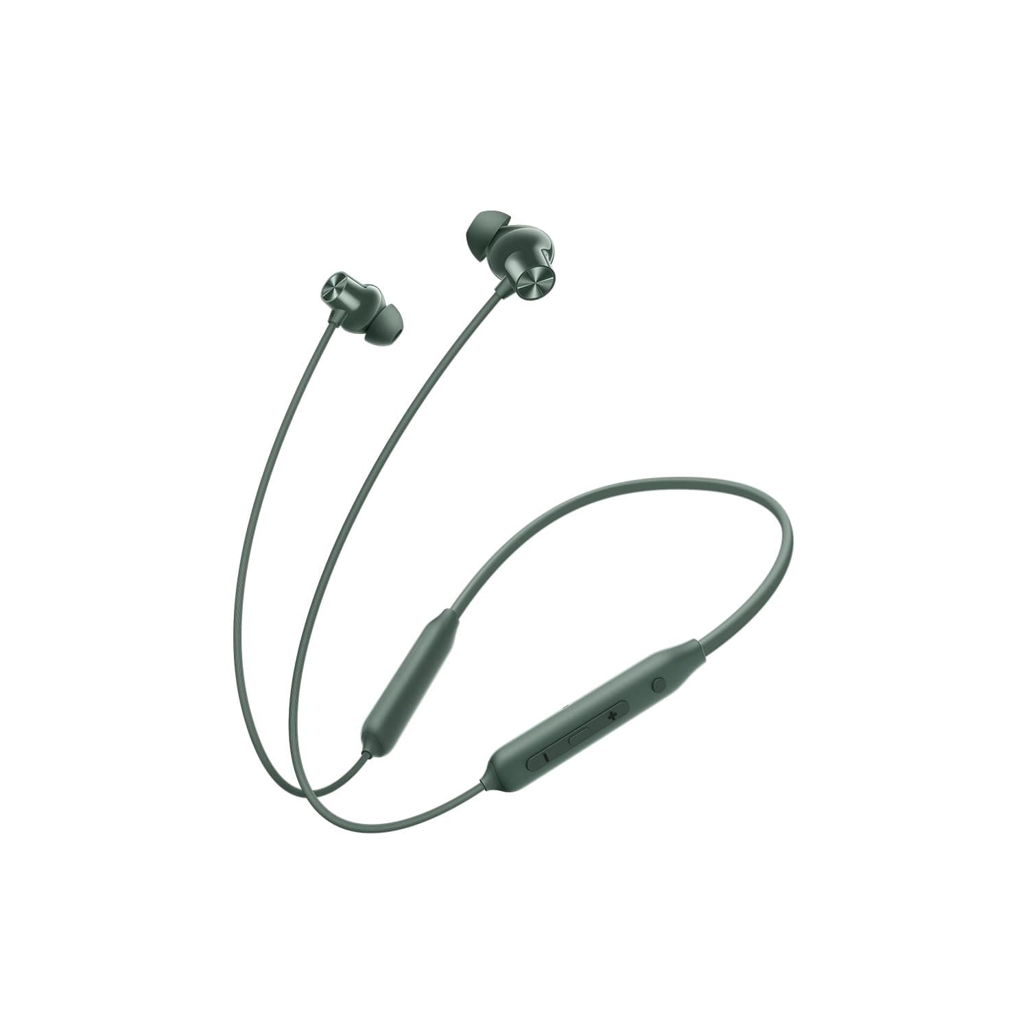 Bullets Wireless Z2 ANC Bluetooth in Ear Earphones with Mic, 45dB Hybrid ANC, Bombastic Bass - 12.4 mm Drivers, 10 Mins Charge - 20 Hrs Music, 28 Hrs Battery (Grand Green)