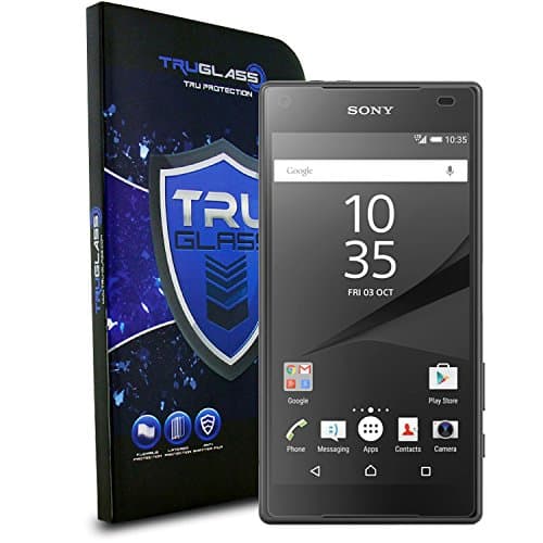 TRUGLASS Screen Protector for Sony Xperia Z5 Compact - Retail Packaging - Z5 Compact Temglass 3