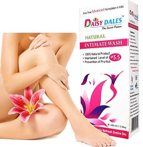 DAISY DALES Natural Intimate WASH 3.38 Fl. Oz. (100ML) Hygiene Care Products for Women