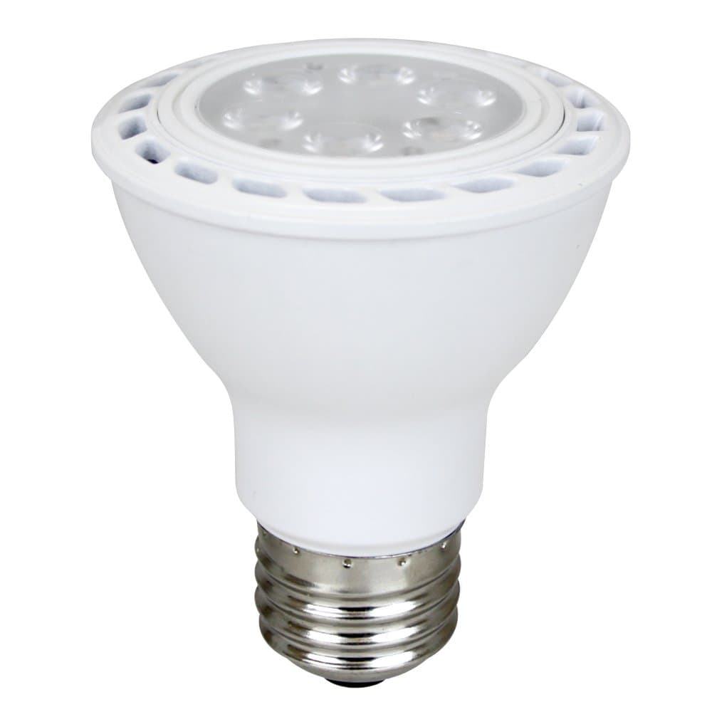 Euri Lighting EP20-1050ew LED PAR20 Bulb, Everyday Line, Cool White 5000K, Dimmable, 7W (50W Equivalent), 550 lm, 40 Degree Beam Angle, Medium Base (E26), UL & Energy Star Listed