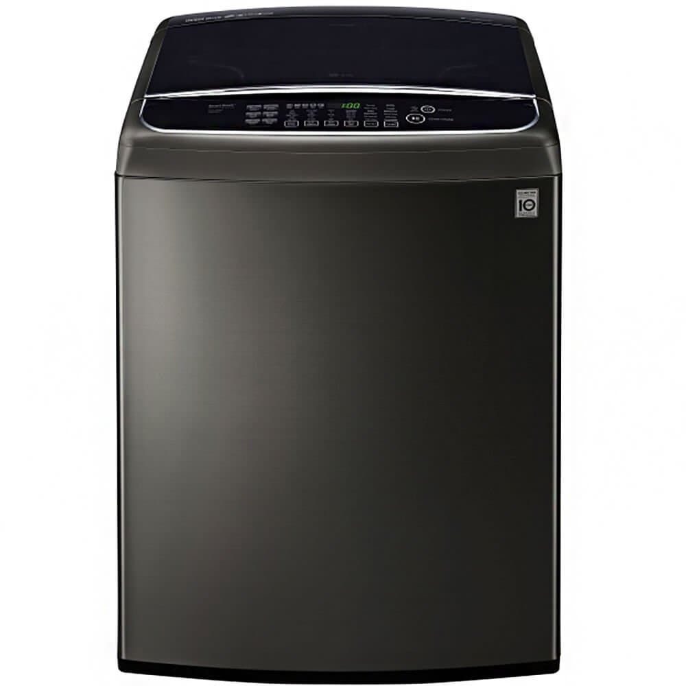 LG WT1901CK 5.0 Cu. Ft. Black Stainless High Efficiency Top Load Washer