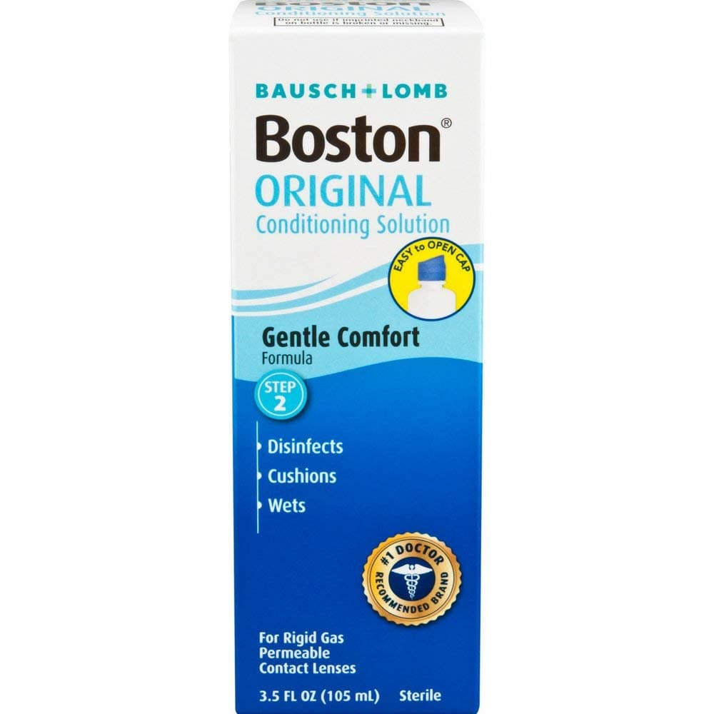 Boston ADVANCE Conditioning Contact Lens Solution for Rigid Gas Permeable Lenses – from Bausch + Lomb, 3.5 fl. oz.