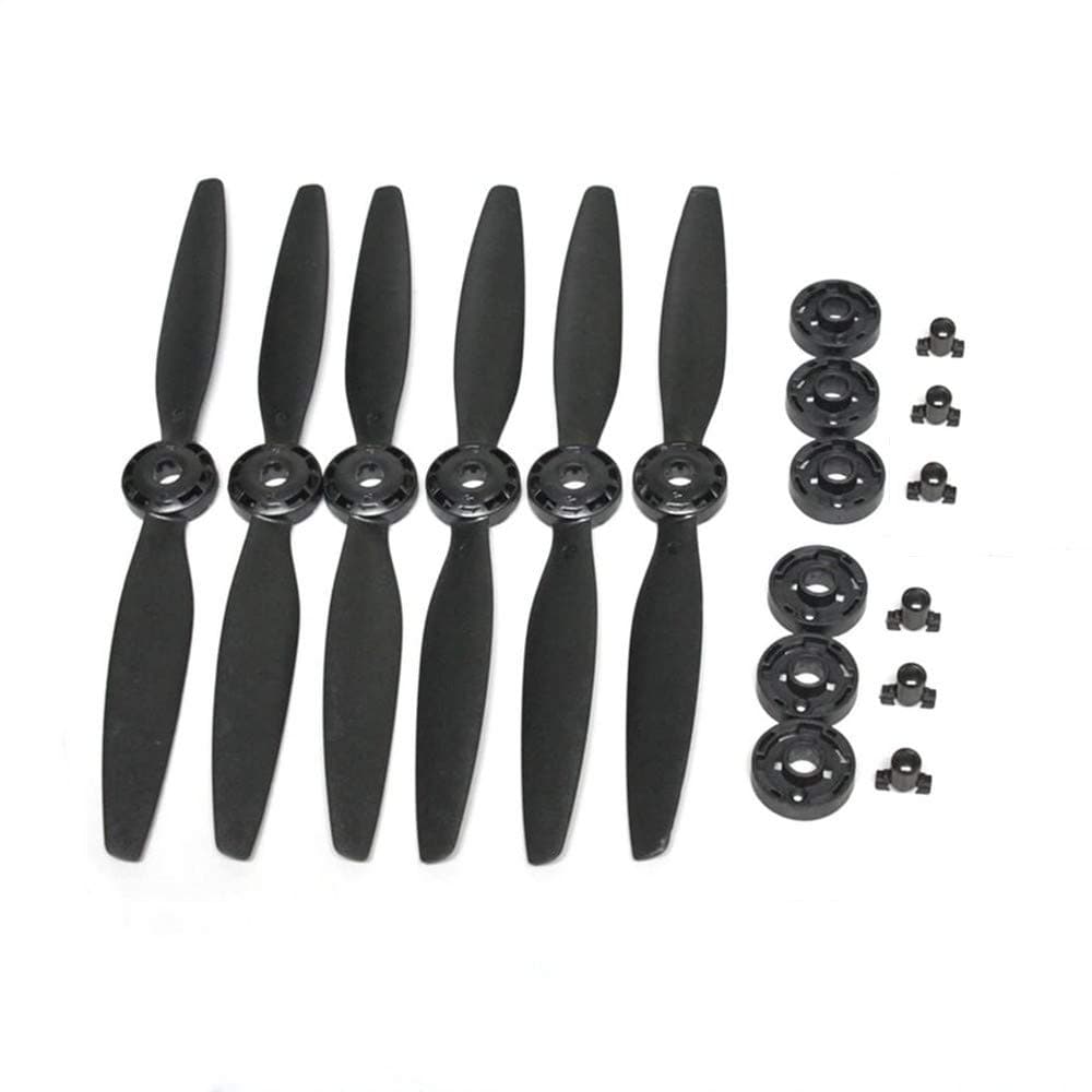 Xmipbs3 Pairs Blade A B Quick Release Propellers for Yuneec Typhoon H 480 Drone 6pcs (Black)