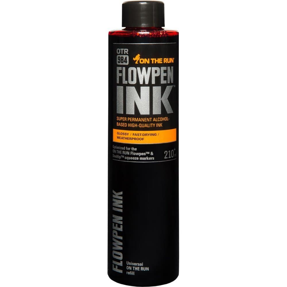 OTR 984 Flowpen Super Permanent Ink Refill 210ml by On The Run (Light Blue)