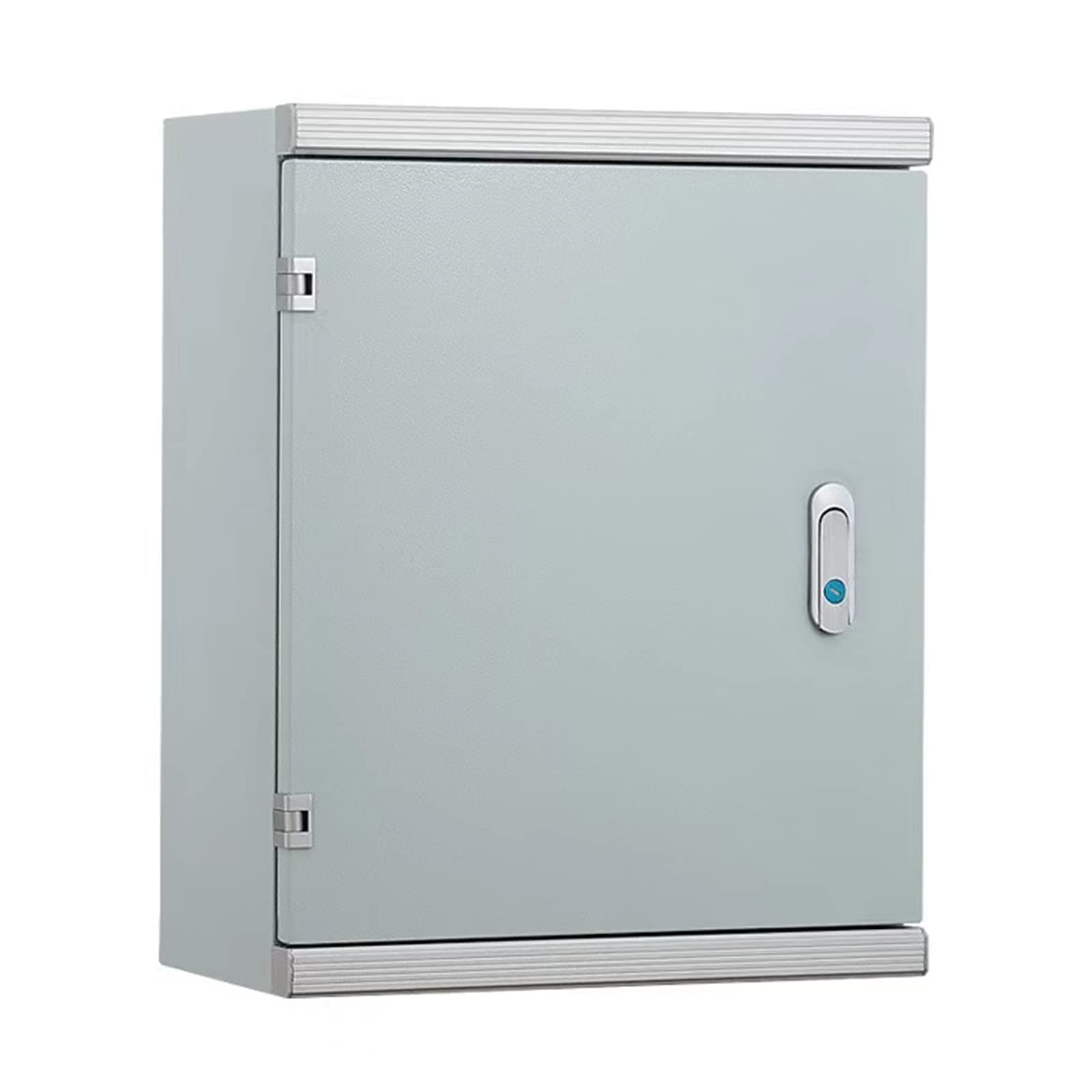 Cold Rolled Steel Electrical Box 20'' x 16'' x 8'' Outdoor/Indoor 1mm/0.04″ Thick Cold Rolled Aluminum Alloy Eyebrow Electrical Enclosure Box 20" H x 16" W x 8" D with Mounting Plate IP66 Weatherproof