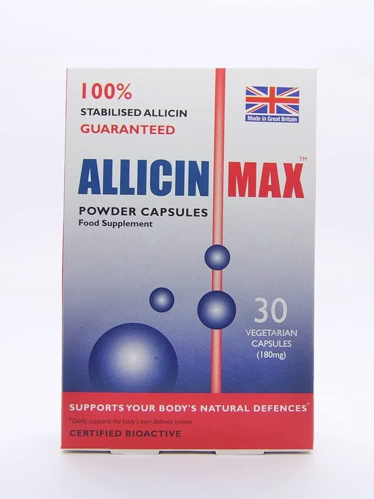 Allicin Max 30 Veg Caps (Pack of 2-60 Caps)