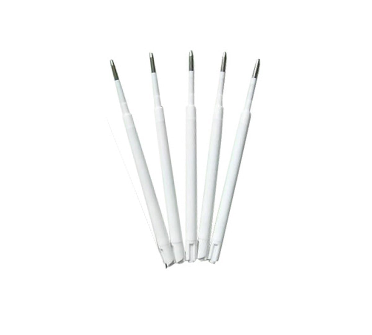 5x Ballpoint Pen Standard Refills, Ink - BLUE