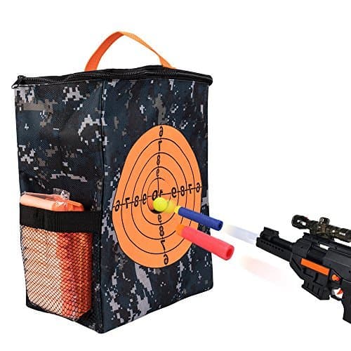 Target Pouch Storage Carry Equipment Bag for Nerf Guns Darts N Strike Elite / Mega / Rival Series