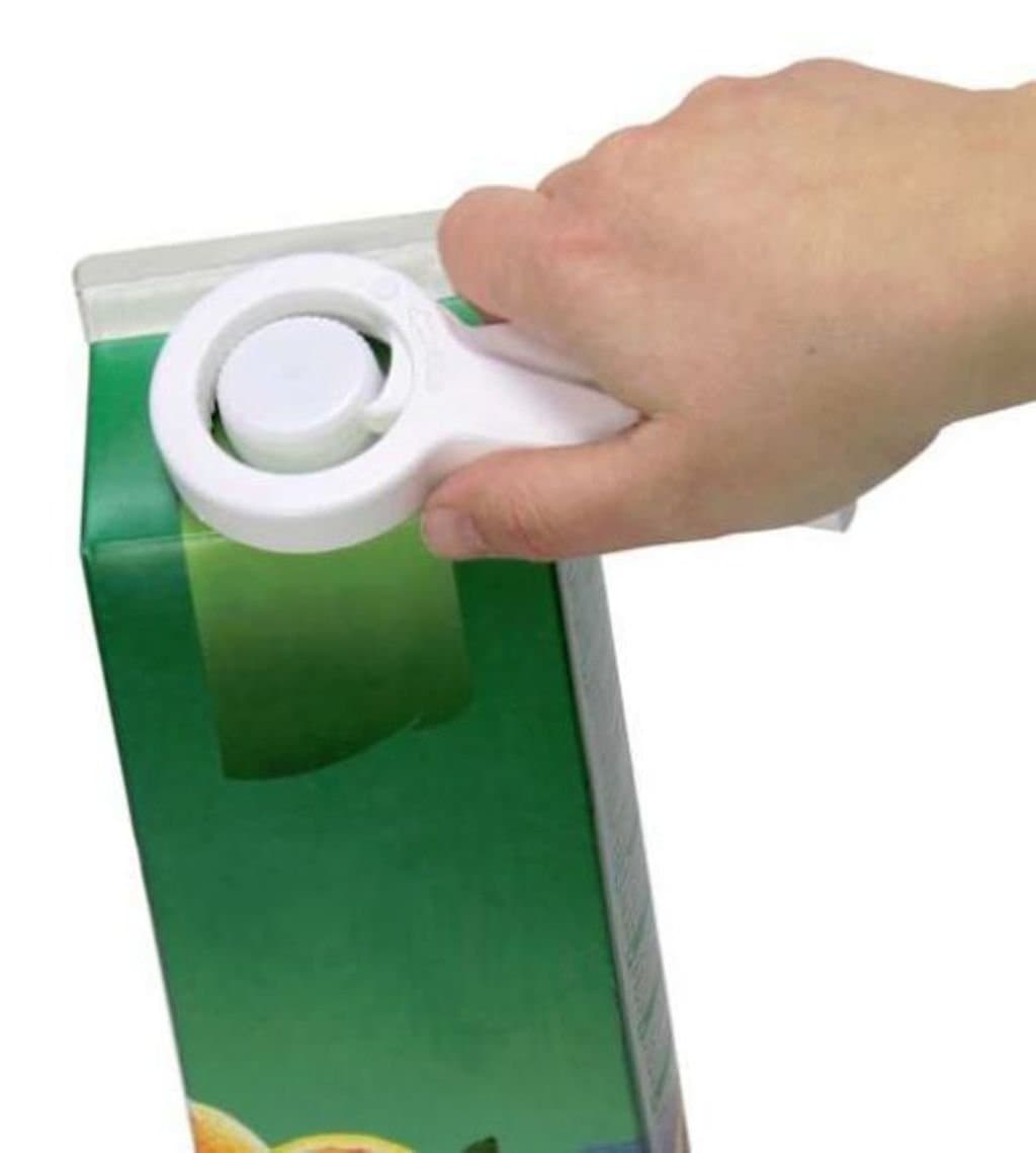 Kitchencooksh Screw Cap Opener for All Screw Cap Plastic Bottle or Cartoons Pain Free Solution