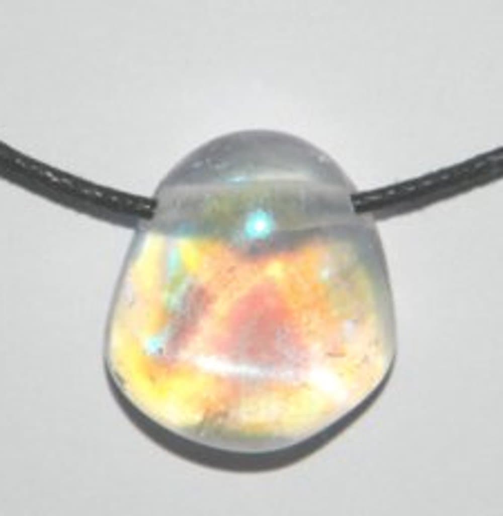 Angel Aura Drilled Tumble Stone