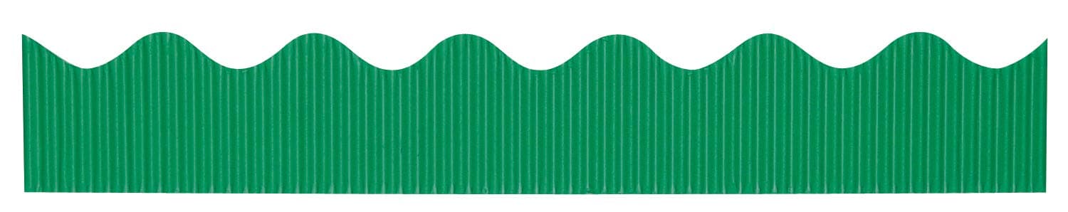 Pacon Bordette Emerald, 2.25 x 50m, 6 Rolls, Display Rolls, For Schools and Home Schooling