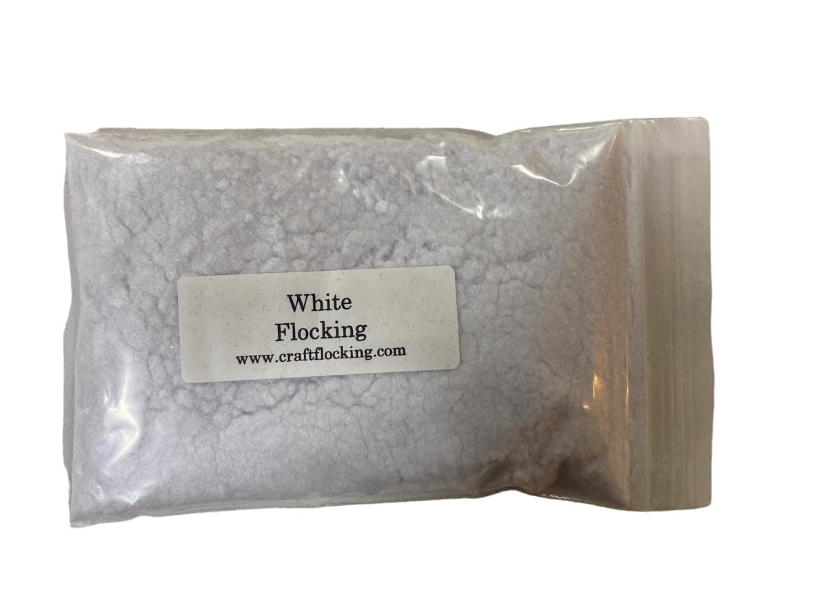 Generic Flocking Fibers 1 Ounce Package (White)