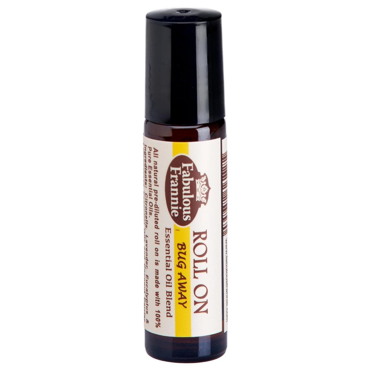 Fabulous Frannie Bug Away Essential Oil Blend Roll-On Made with Pure Essential Oils 10 ml
