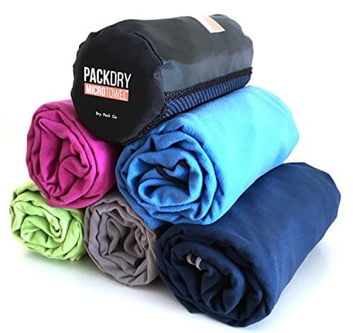 AVENTU Microfiber Golf Sports Face Towel - Quick Dry Compact Absorbent Towel (Small, Navy)