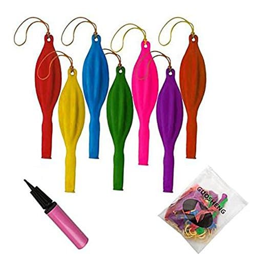 Neon Punch Balls(50pcs)with Air Pump